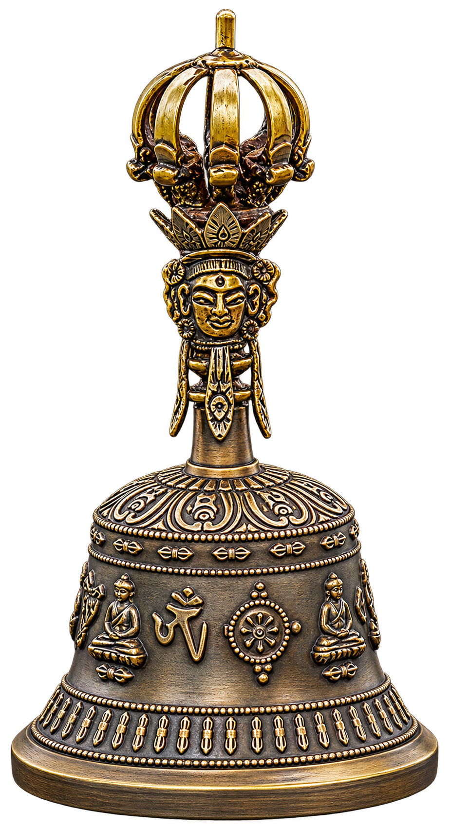Antique Bronze & Gold Finish