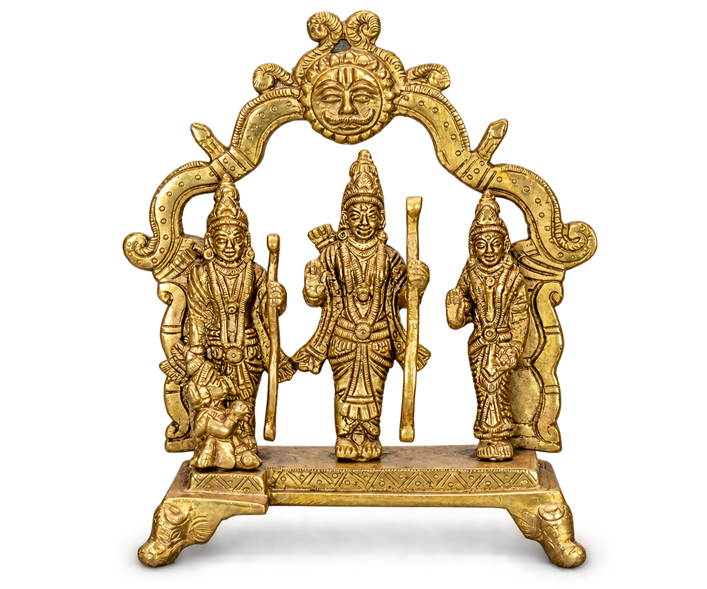 Polished Golden Brass Finish