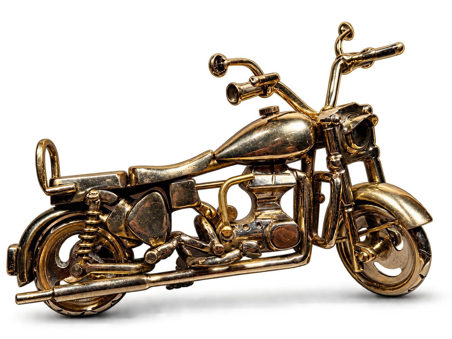 Polished Antique Brass Finish