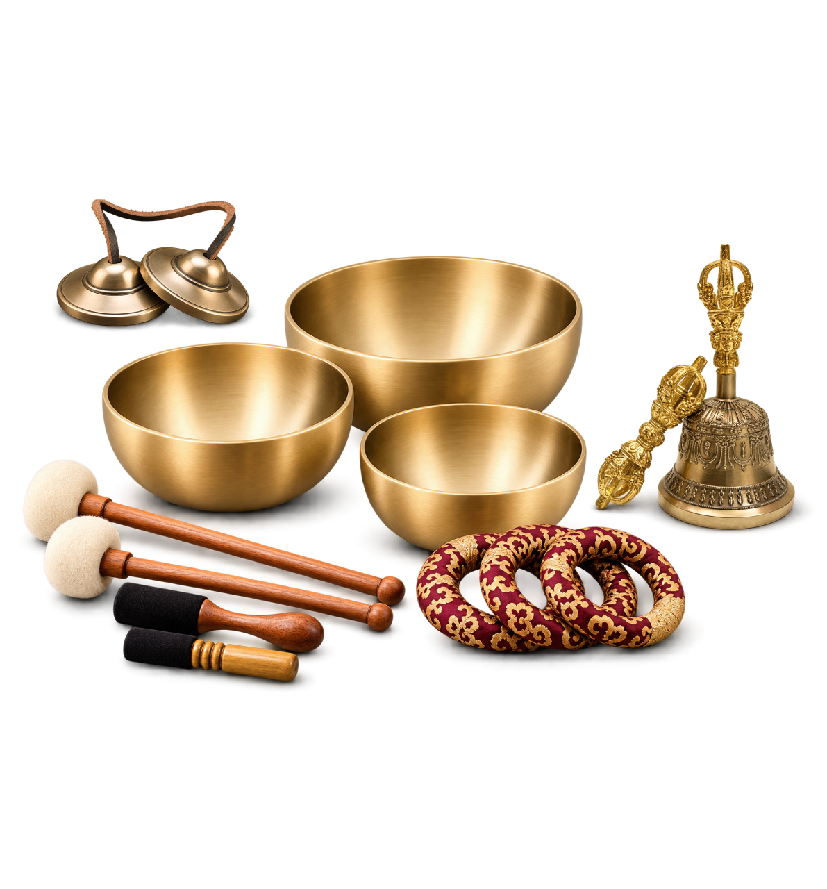 Antique Golden Brass