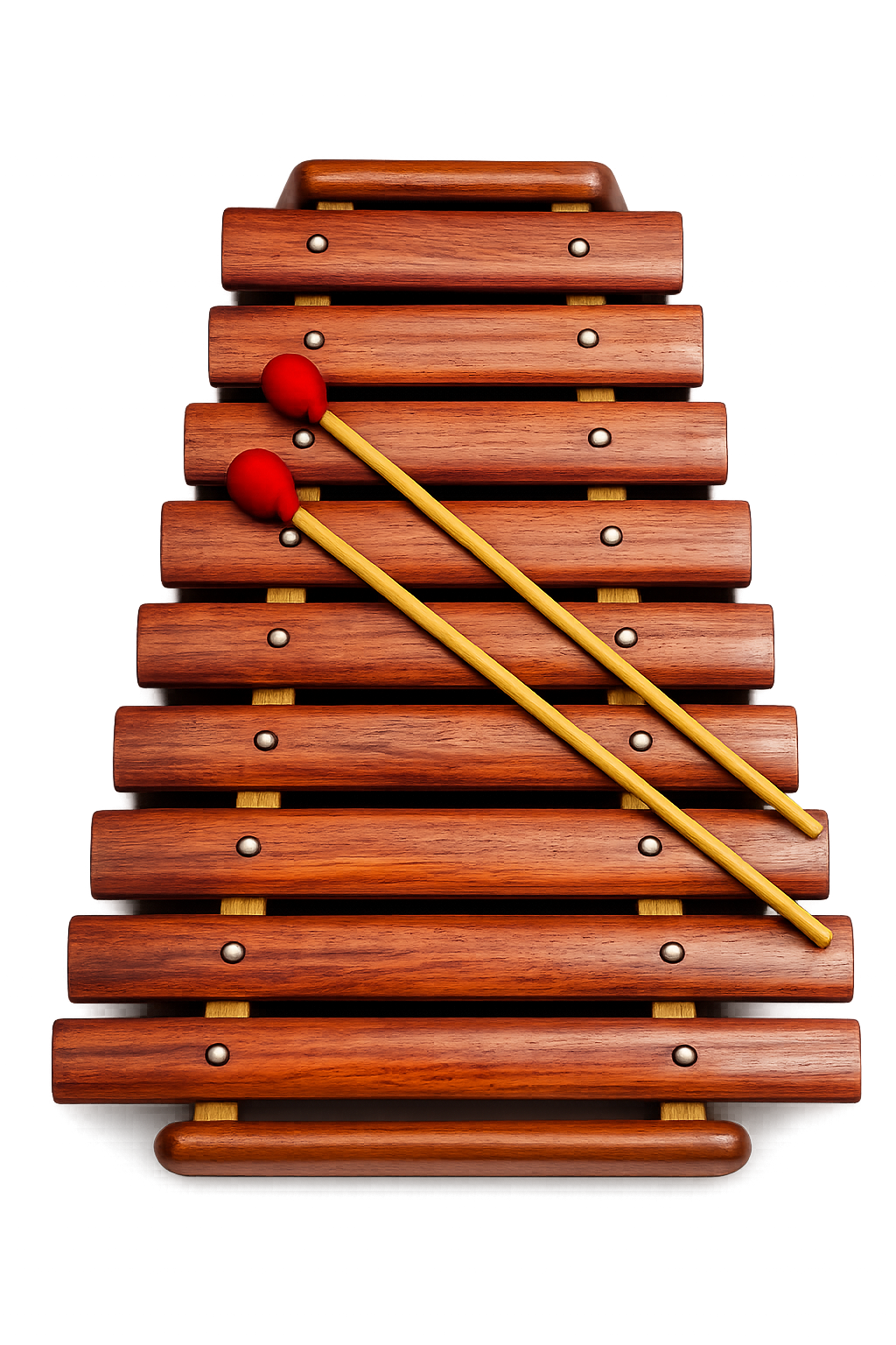 8-Note Wooden Xylophone