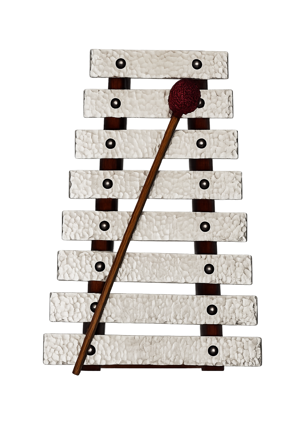 8-Note Aluminium Metallophone