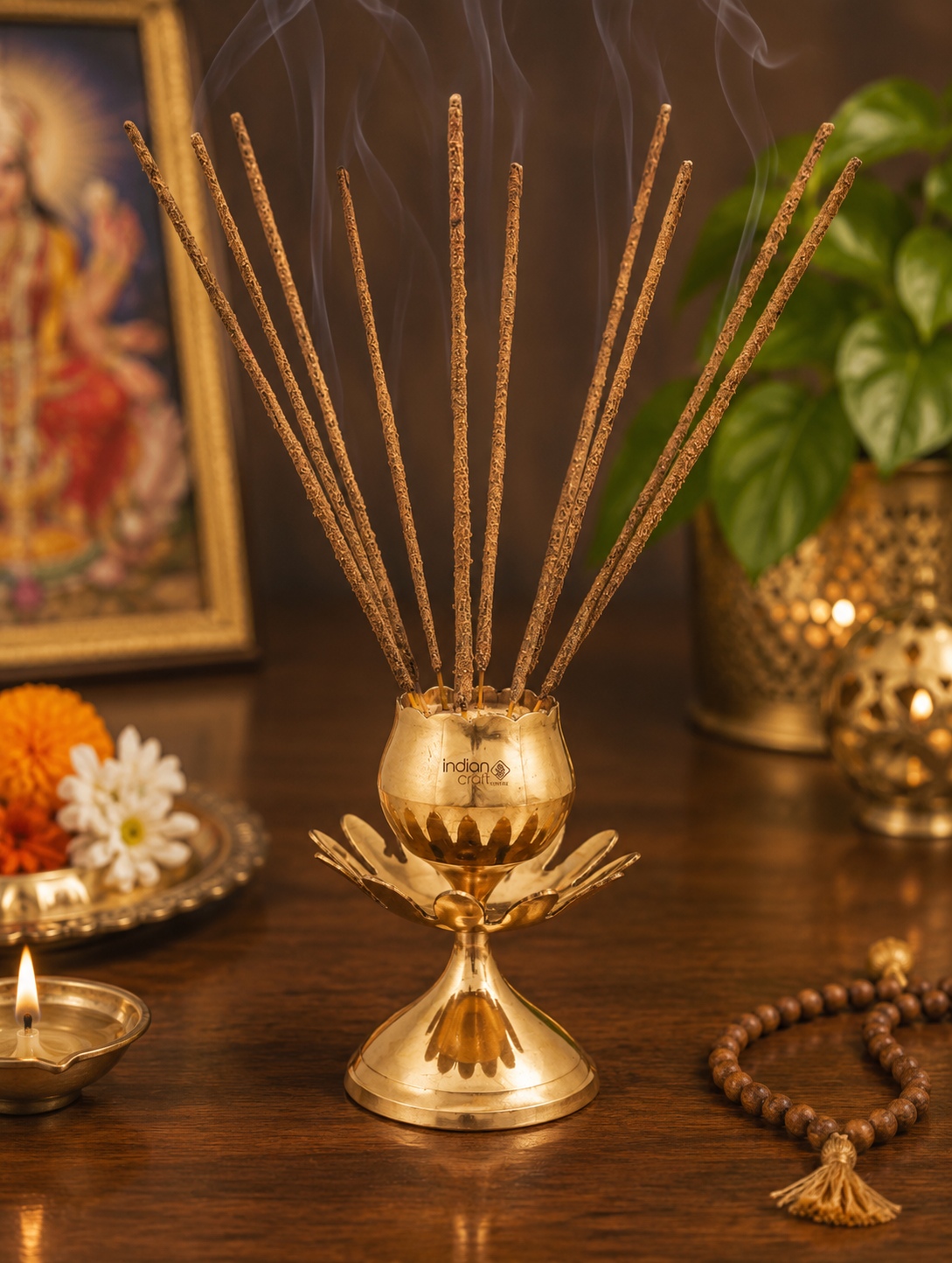 Brass Incense Holder