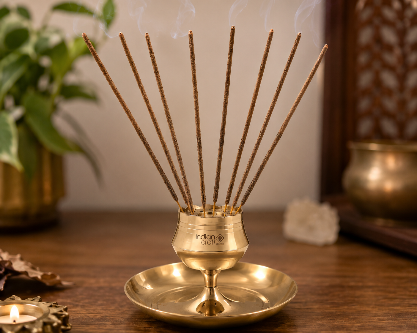 Brass Incense Holder