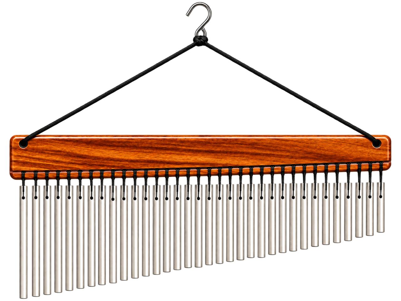36-Bar Wooden Rod Meditation Chime