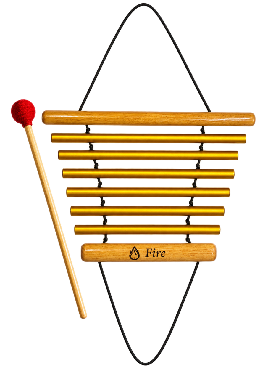 6-Bar Swinging Chime-Fire Element(🔥)
