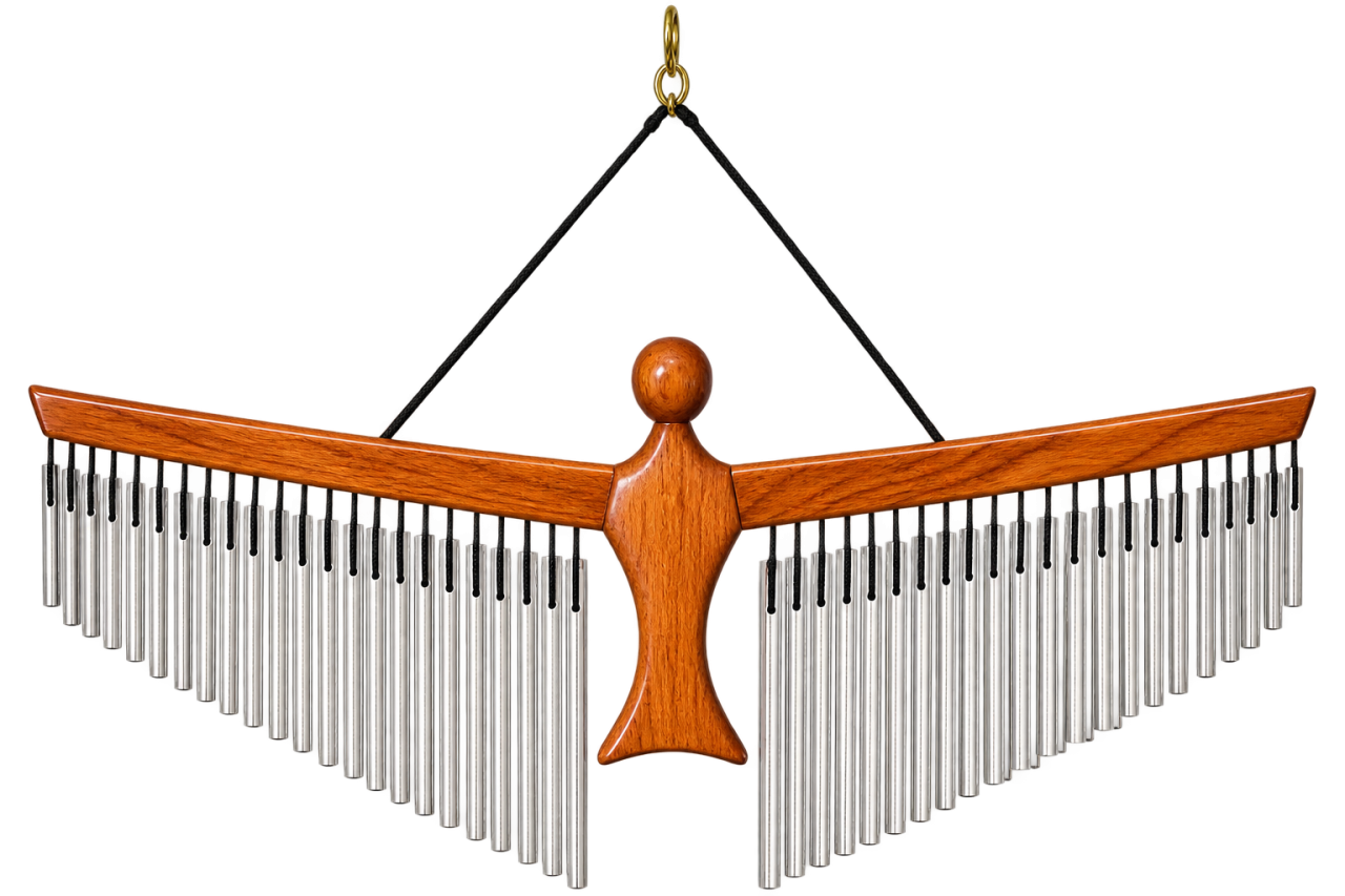 Premium Wooden Angel Chime