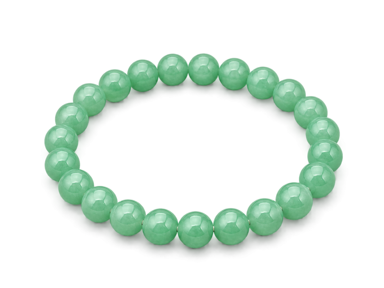 Natural Green Aventurine Bead Bracelet