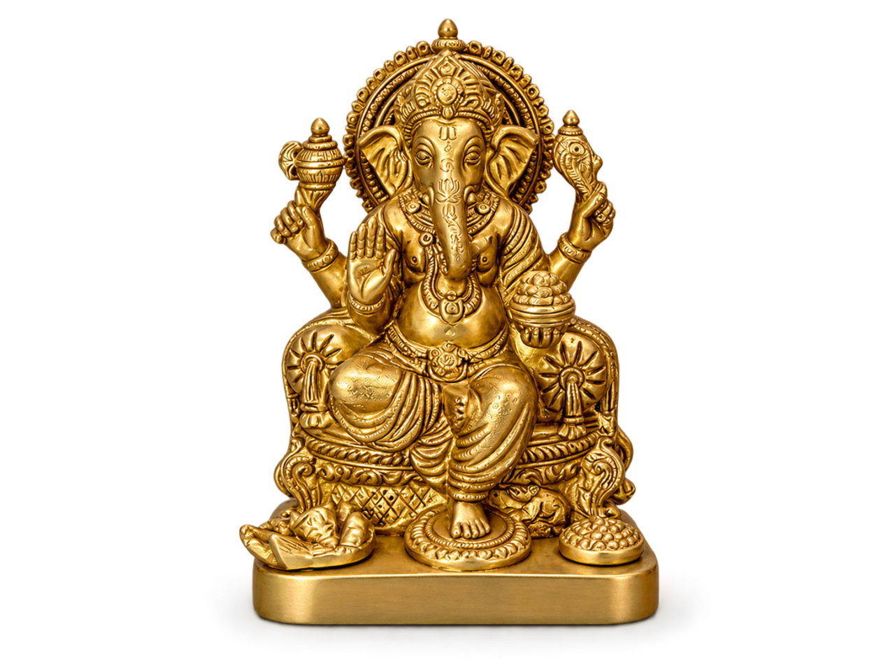 Lord Ganesha Brass Statue