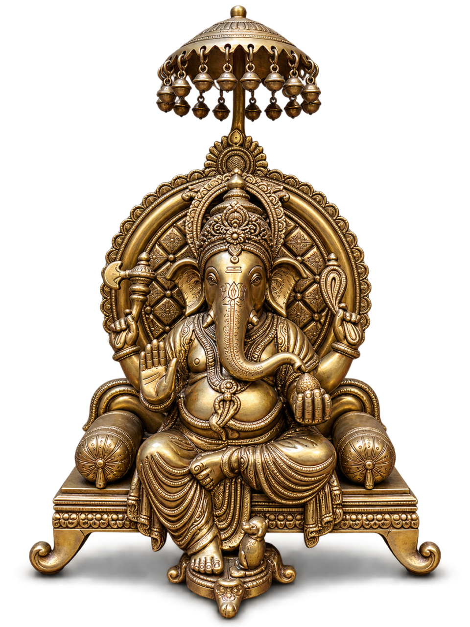Lord Ganpati Brass Statue
