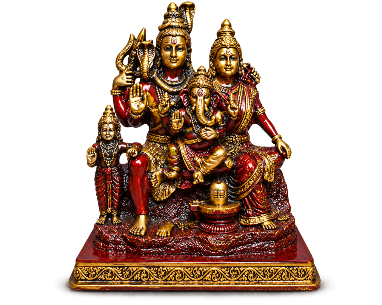 Lord Shiva Family Statue