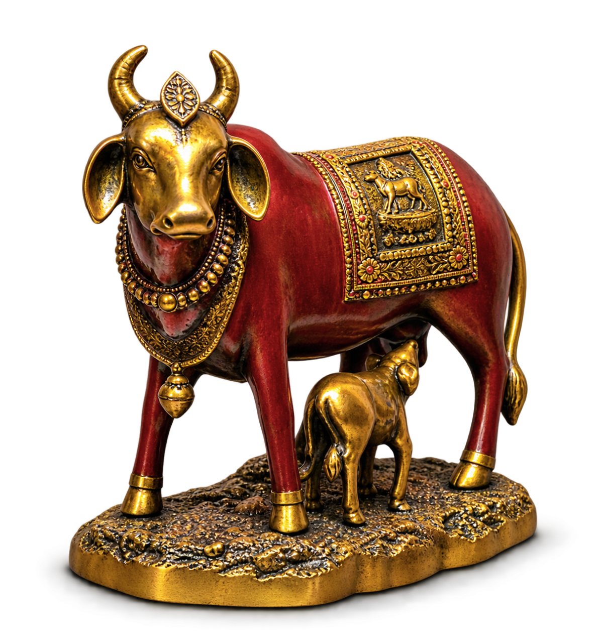 Gaumata with Calf Statue