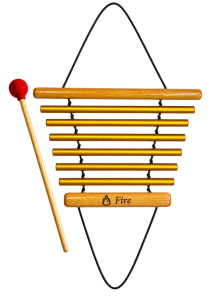 6-Bar Swinging Chime-Fire Element(🔥)