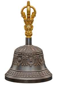 Dark Antique Tibetan Singing Bell