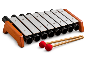 8-Bar Aluminium Tube Metallophone