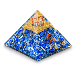 Lapis Lazuli Orgonite Crystal Pyramid