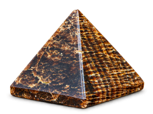 Tiger Eye Crystal Pyramid