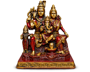 Lord Shiva Family Statue