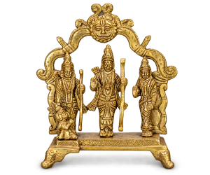Brass Ram Darbar Statue