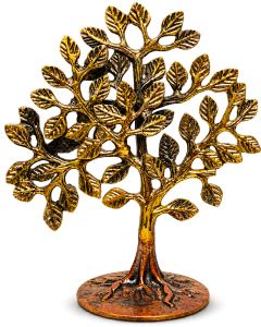 Brass Tree of Life Sculpture