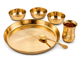 Kansa Thali Set Of 3 Bowl